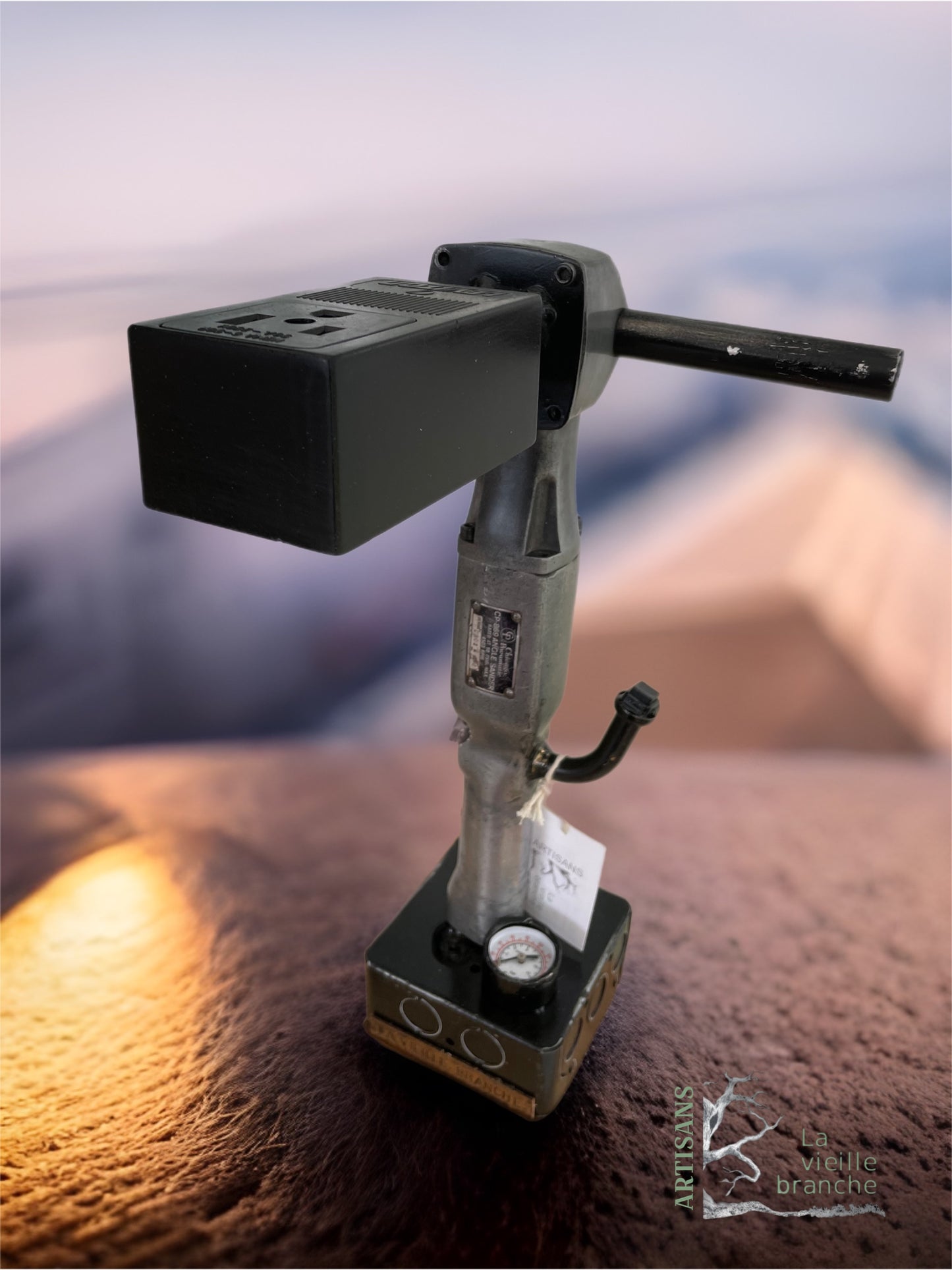 Lampe "Meuleuse"