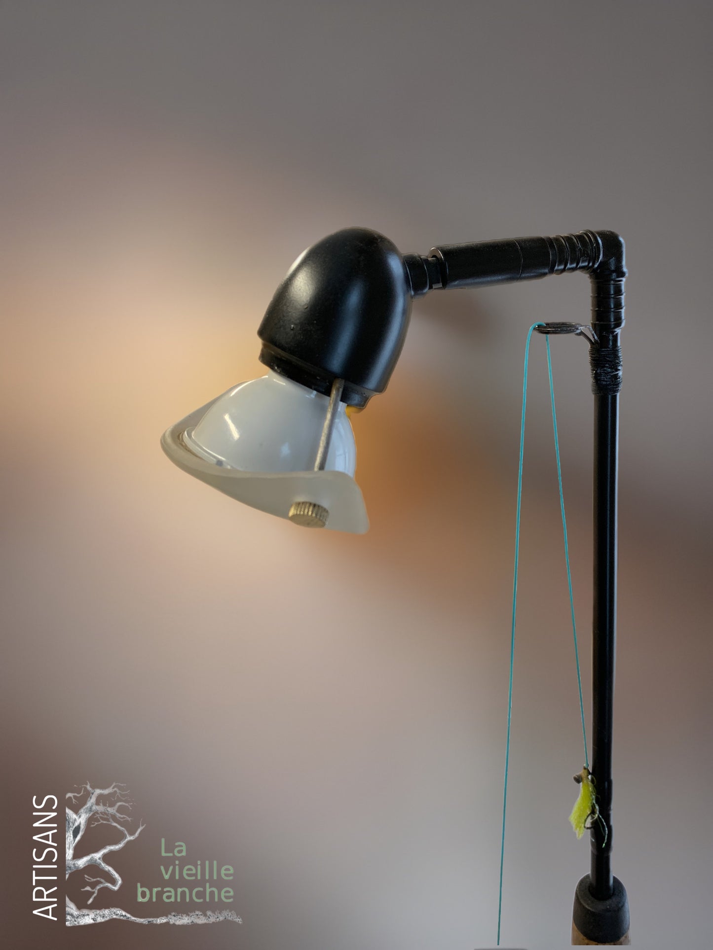 Lampe canne à pêche