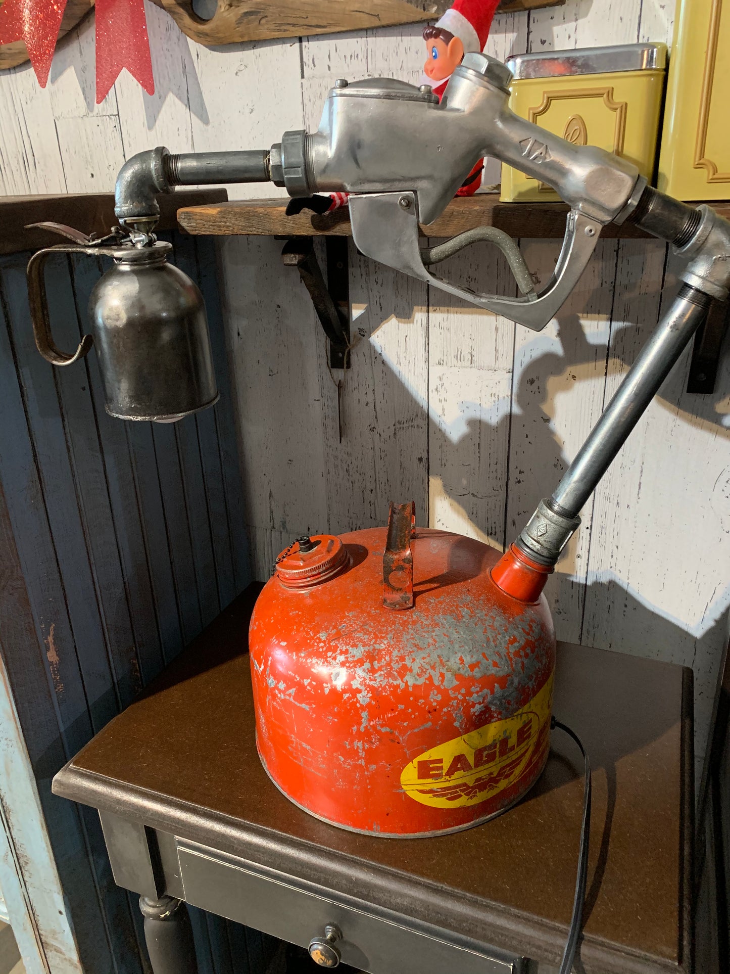 Lampe « tank à gaz »