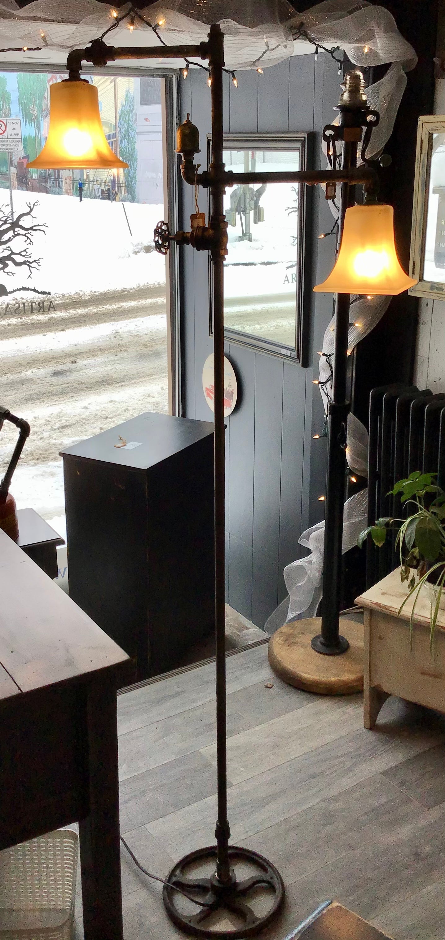 Lampe sur pied «Le lampadaire »