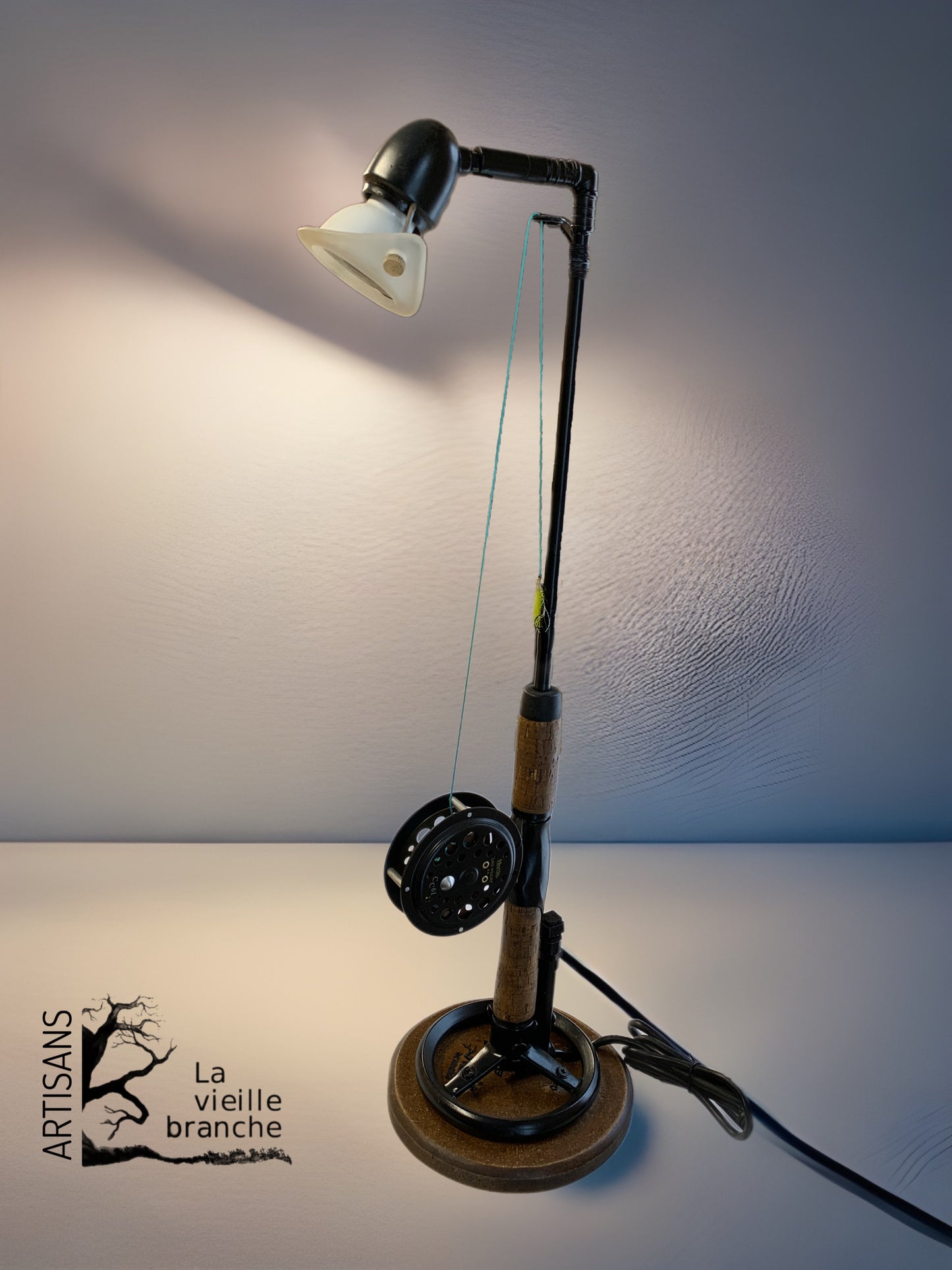 Lampe canne à pêche