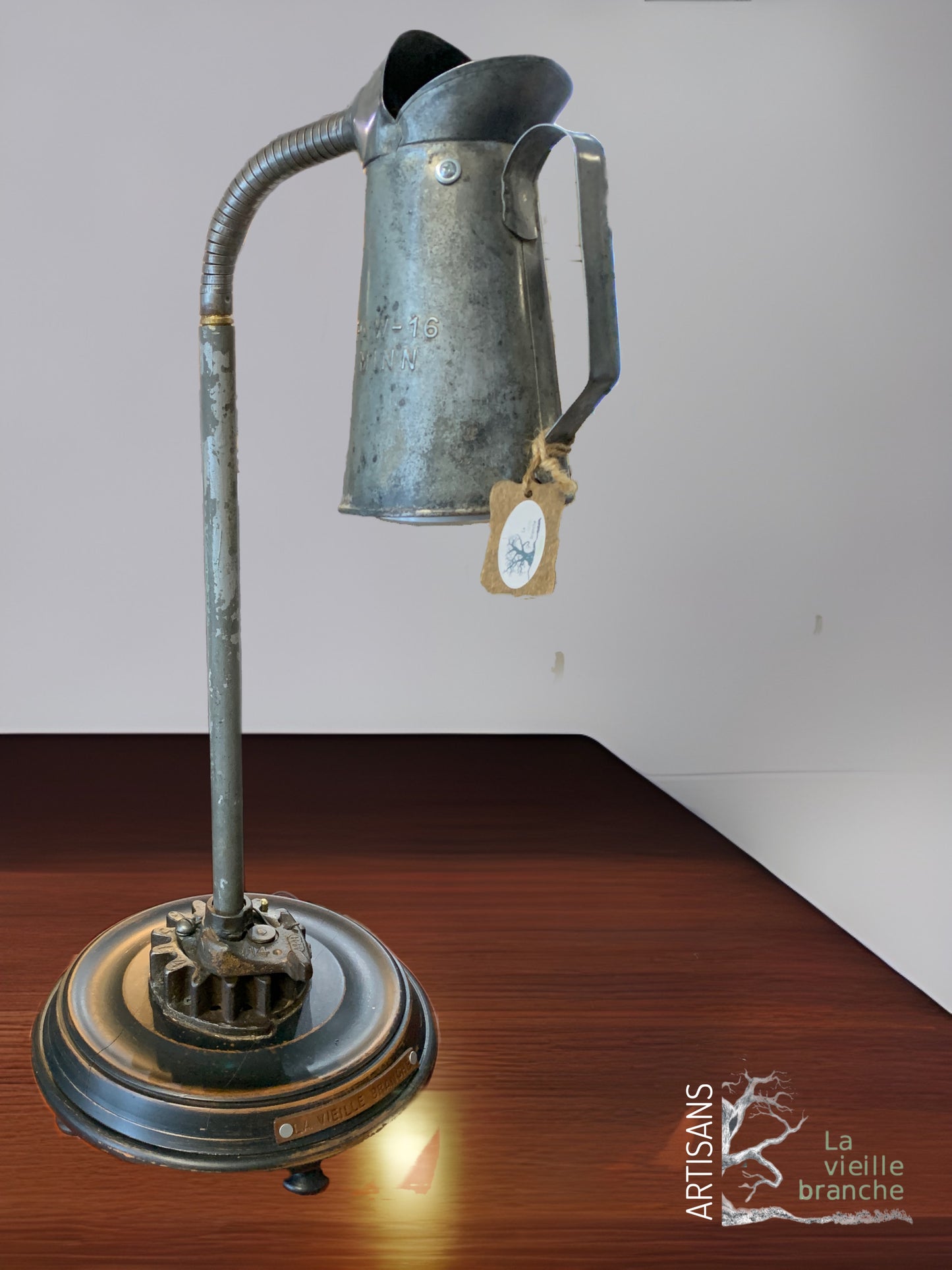 Lampe « huilier »