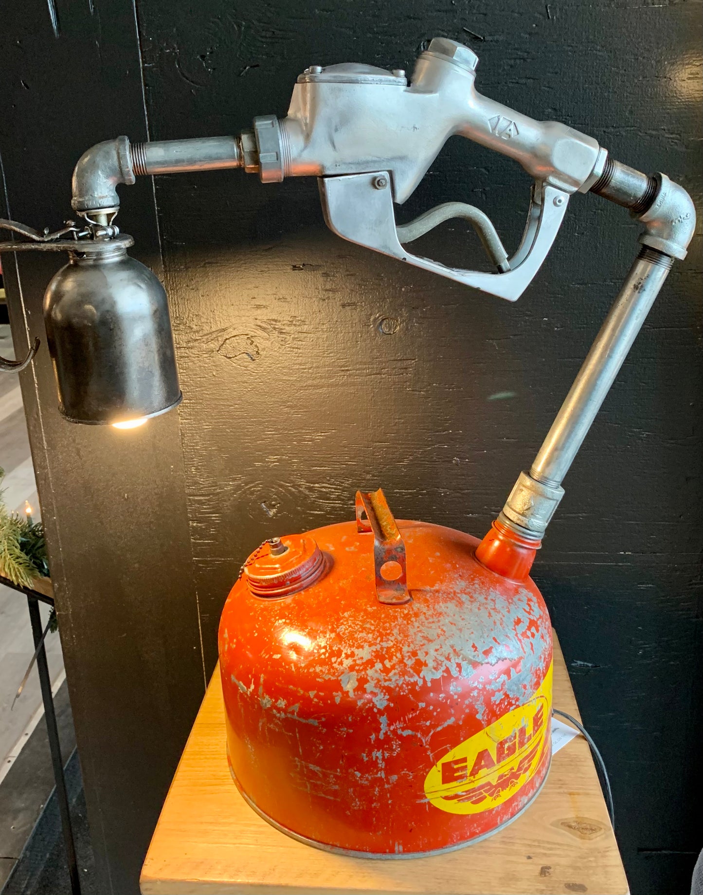 Lampe « tank à gaz »