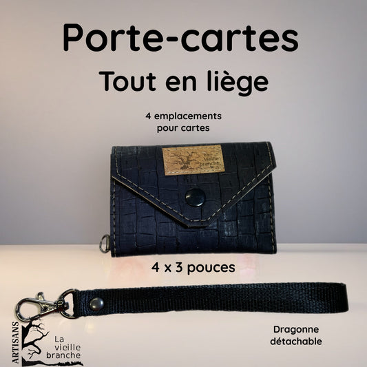 Porte-carte en liège