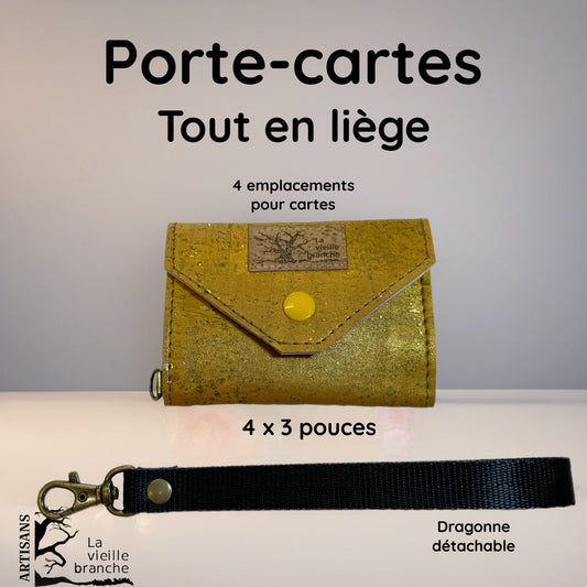 Porte-carte en liège