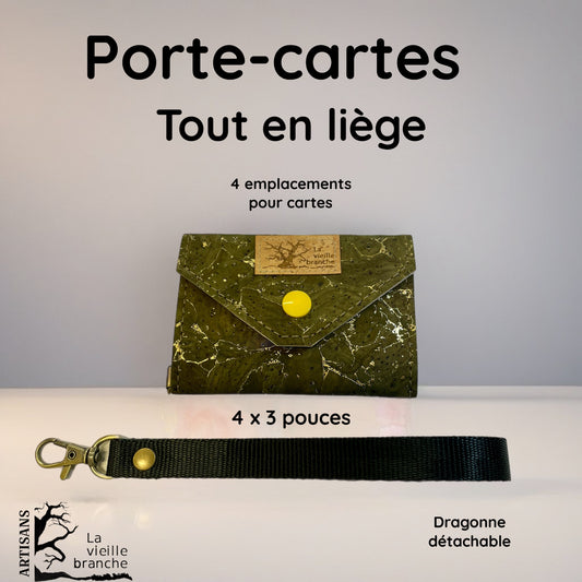 Porte-carte en liège