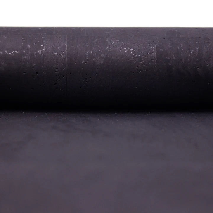 Tissus de liège couleur Noir mat